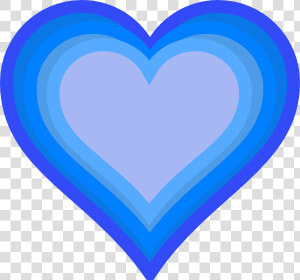 Blue Heart Clipart Free Clipart Images   Clip Art Blue Heart  HD Png Download