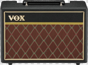 Front View Of Red  Black  And Cream Vox Amplifier   Vox Pathfinder 10  HD Png Download