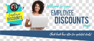 Employee Discounts Page Banner Image   Employee Discount Banner  HD Png Download