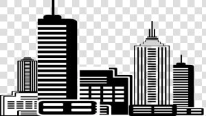 Source   3   Bp   Blogspot   Com   Report   City Clipart   Buildings Black And White Clipart  HD Png Download