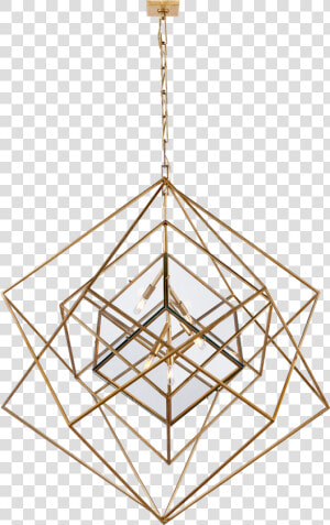 Cubist Large Chandelier   Kelly Wearstler Cubist Large  HD Png Download