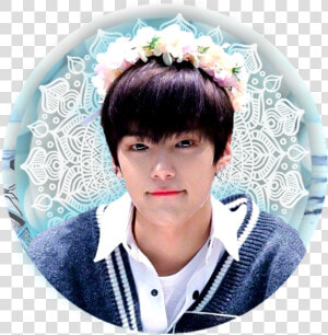 Minhyuk Monsta X Flower Crown  HD Png Download