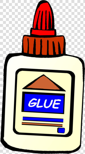 School Supplies Clipart Free   School Supplies Clipart Glue  HD Png Download