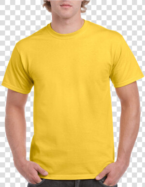 Full Color Shirts   Yellow T Shirt Plain  HD Png Download