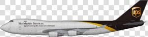 Boeing Ups 747 Png  Transparent Png