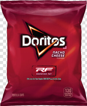 Doritos Nacho Cheese Reduced Fat  HD Png Download