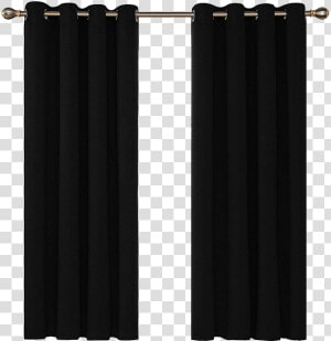 Black Bedroom Curtains  HD Png Download