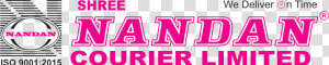 Logo   Shree Nandan Courier Limited  HD Png Download