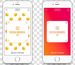 Instagram Nametag Feature   Iphone  HD Png Download