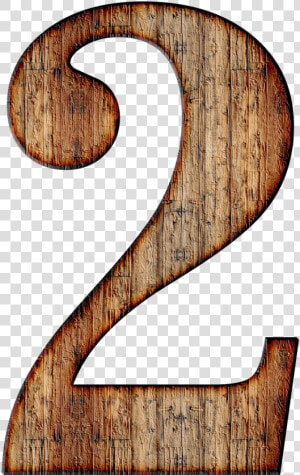 Número De Madera   Number 2 Wood Png  Transparent Png