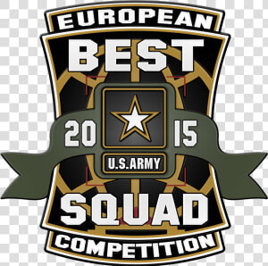 2015 Best Squad Competition Logo   Us Army  HD Png Download