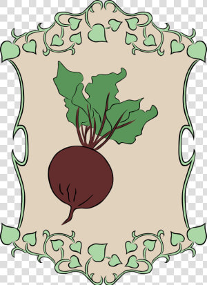 Beetroot  Garden  Vegetable   Poison Ivy Border Clipart  HD Png Download