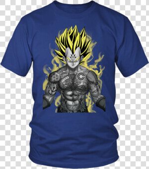 Super Saiyan Vegeta Shirt   Glockamole Shirt Donut Operator  HD Png Download