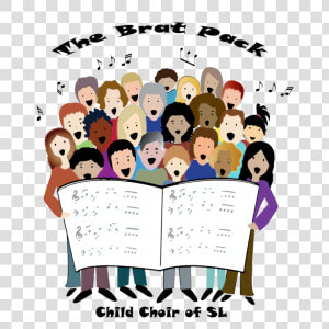 Transparent Brat Png   Transparent Choir Clipart  Png Download