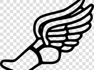 Track And Field Winged Foot  HD Png Download