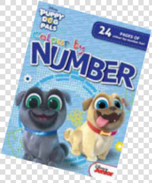 Disney Puppy Dog Pals Colour By Numbers   Companion Dog  HD Png Download