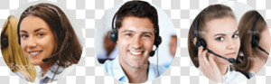 Shared Call Center Agents   Agent Smiling Call Center Transparent Png  Png Download