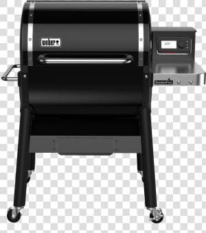 Weber Pellet Grill Smoke Fire  HD Png Download