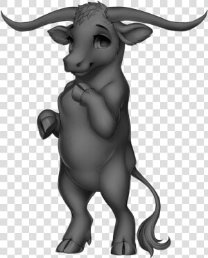 Buffalo Texas Longhorn Base   Furvilla Cow  HD Png Download