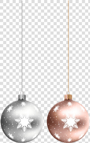 Free Png Hanging Christmas Ornamets Png Images Transparent   Silver Hanging Christmas Ornaments Transparent  Png Download