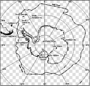 Map Of And The   Drawing Pictures Of Antarctic Ocean  HD Png Download