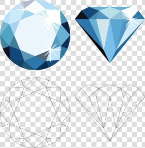 Vector Diamond Photography Sparkling Stock   Transparent Diamond Vector Png  Png Download