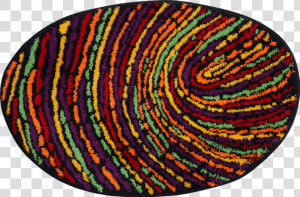 Bathroom Rugs Fingerprint  Colorful Bathroom Rugs Fingerprint    Circle  HD Png Download