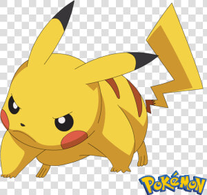 Angry Pikachu Transparent Png   Angry Pikachu Png  Png Download