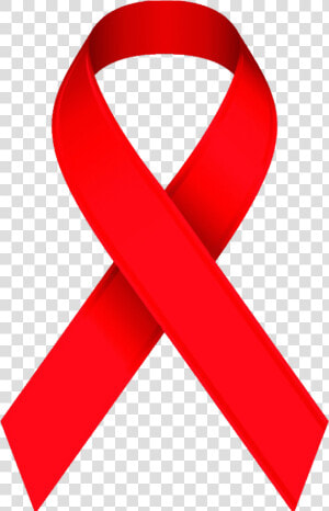 Awareness Ribbon Clip Art Red   Red Ribbon Stroke  HD Png Download