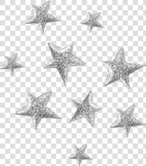  vsco  vscogirl  vscostar  vscobackground  star  stars   Estrellas Plateadas Brillantes Png  Transparent Png