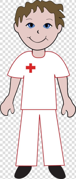 Nurse Nursing Research Clipart   Nurse Man Clip Art  HD Png Download