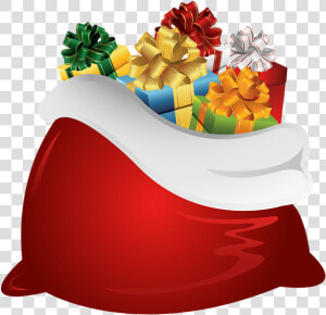 Santa Bag Png   Santa Claus Bag Png  Transparent Png