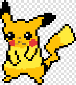 Pikachu Sprite Video Games Raichu Gif   Pokemon Pikachu Pixel Gif  HD Png Download