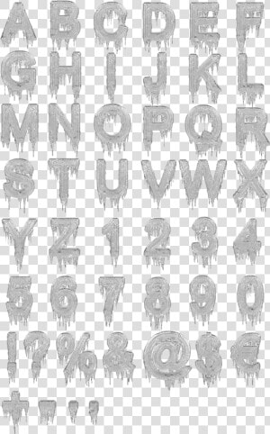 Transparent Icecicle Clipart   Icicles Letters  HD Png Download