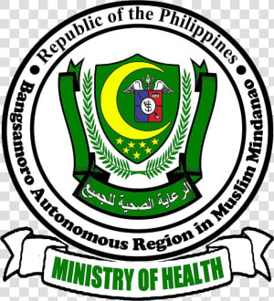 Ministry Of Health Of Bangsamoro Seal   Ministry Of Health Barmm Logo  HD Png Download