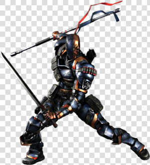 Action Figure toy fictional   Dc Comics Deathstroke Png  Transparent Png