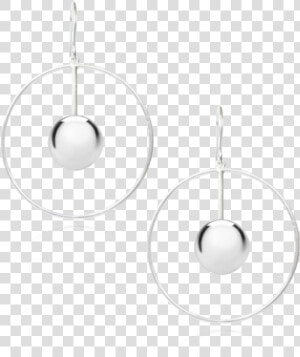 Circle Metallic Earrings   Earrings  HD Png Download