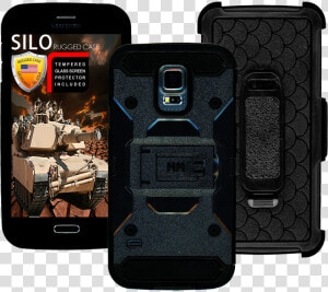 Samsung Galaxy S5 Mm Silo Rugged Case Black  HD Png Download