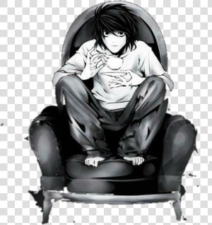  anime  l  deathnote  death Note   Anime Death Note Sticker  HD Png Download