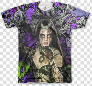 Enchantress Explosion Suicid Squade Tee Shirt   Justice League Dark Enchantress  HD Png Download