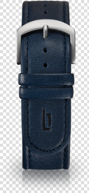 Leather Strap   Blue silver   Belt  HD Png Download