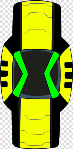 Celebrating 10 Years Of Your Omniverse   Ben 10 Yellow Omnitrix  HD Png Download