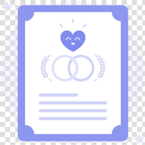 Marriage Certificates   Illustration  HD Png Download