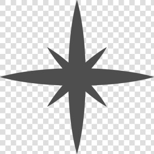 Gray Star   Vector Mid Century Star  HD Png Download