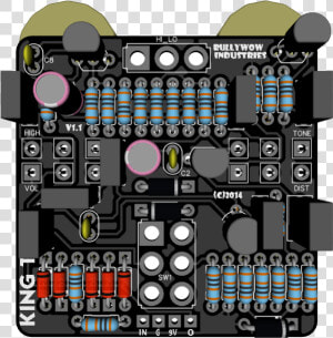 King Tut Fuzz Pcb   Png Download   Electronic Musical Instrument  Transparent Png