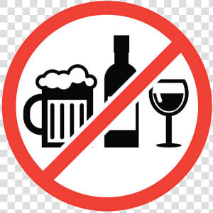 Alcohol No Clipart Free Clip Art Transparent Png   Prohibido El Consumo De Alcohol  Png Download