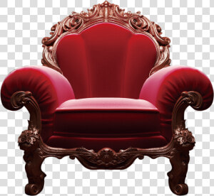 Red Chair Png   Single Red Sofa Png  Transparent Png