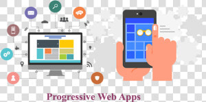 Progressive Web Apps Pwa Png  Transparent Png