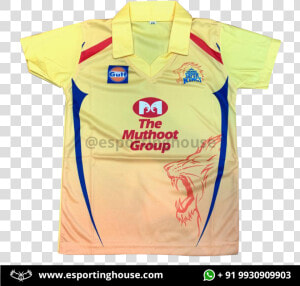 Chennai Super Kings Jersey 2019  HD Png Download