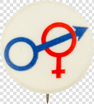 Male And Female Symbols Social Lubricator Button Museum   Male Symbol Going Through Female Symbol  HD Png Download